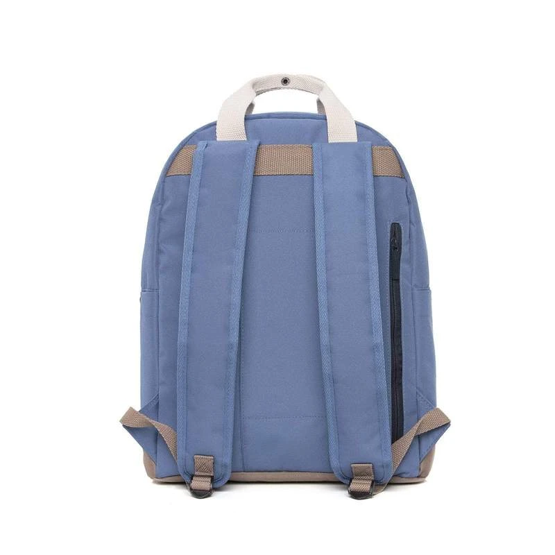 Eco Mochila Lefrik Capsule Multi Ink ( Azul-Marron ) 4 Eco Mochila Lefrik Capsule Multi Ink ( Azul-Marron ) - Imagen 2