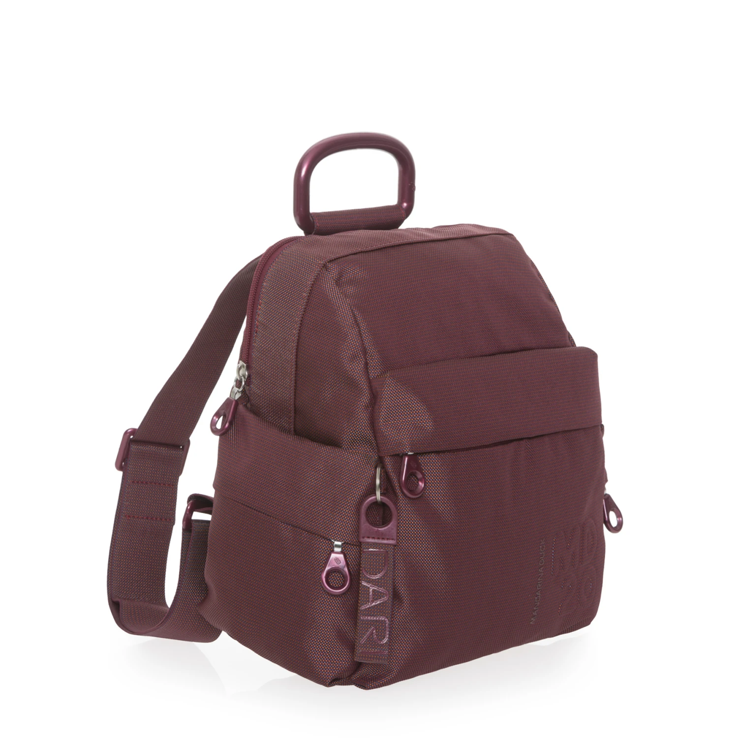 Mochila Pequeña MD20 QMTT1 Mandarina Duck Granate (Cabernet) 6 Mochila Pequeña MD20 QMTT1 Mandarina Duck Granate (Cabernet) - Imagen 4