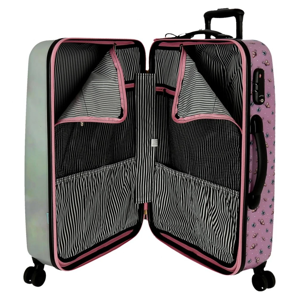 Maleta Mediana 67 Cm 4 Ruedas Rigida Gorjuss Somewhere 14 Maleta Mediana 67 Cm 4 Ruedas Rigida Gorjuss Somewhere - Imagen 12