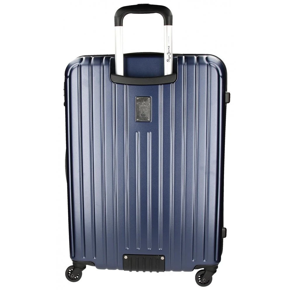 Maleta Mediana Rígida Pepe Jeans Color Stripes Azul 4 Maleta Mediana Rígida Pepe Jeans Color Stripes Azul - Imagen 2