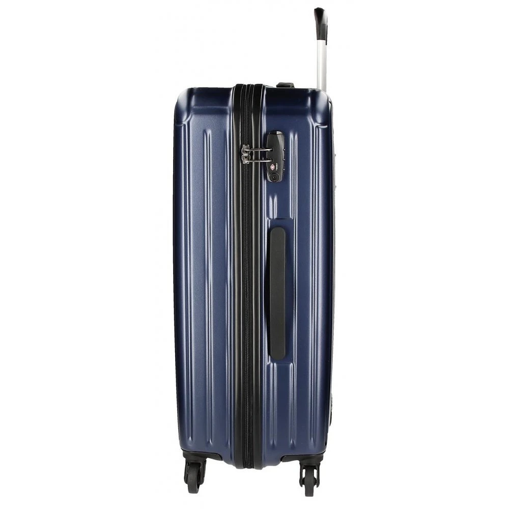 Maleta Mediana Rígida Pepe Jeans Color Stripes Azul 7 Maleta Mediana Rígida Pepe Jeans Color Stripes Azul - Imagen 5