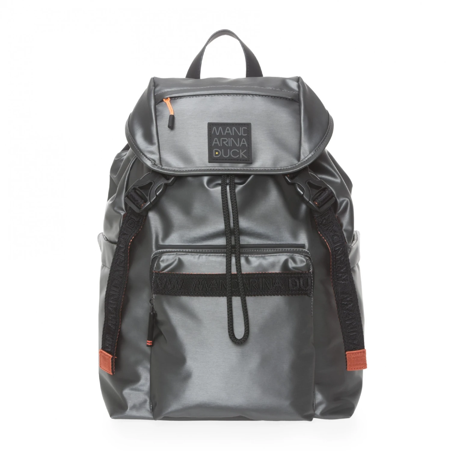Mochila Grande Mandarina Duck Warrior Plata (Gun Metal) 2 Mochila Grande Mandarina Duck Warrior Plata (Gun Metal)