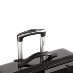 Maleta Mediana 66 Cm 4 Ruedas Delsey Aircraft Negro -Almacenamiento De Viaje 20944