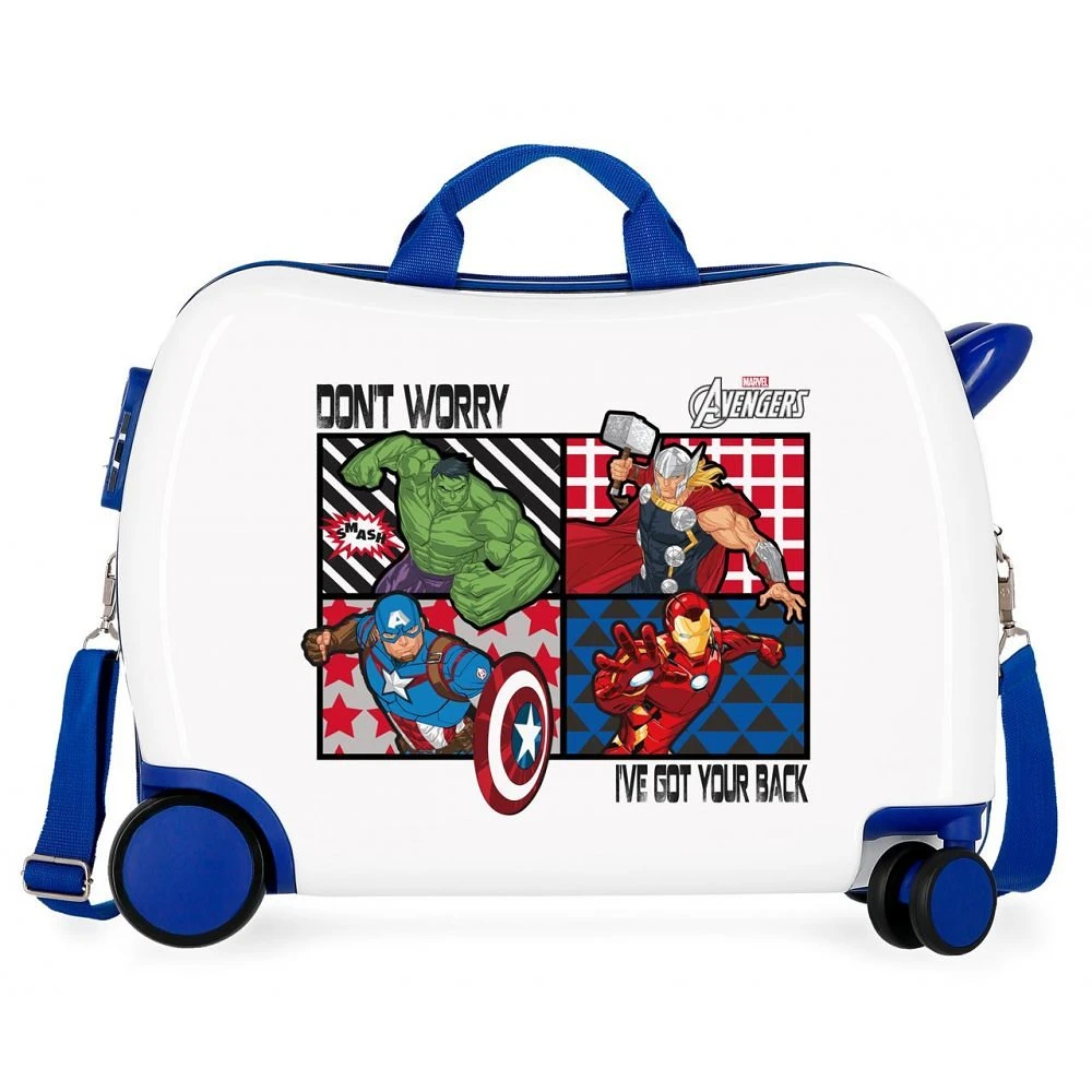 Marvel Maleta Infantil Correpasillos All Avengers 2 Ruedas Multidireccionales 3 Marvel Maleta Infantil Correpasillos All Avengers 2 Ruedas Multidireccionales