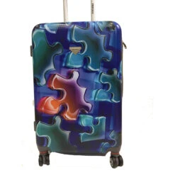 Maleta Grande 4R Privata Puzzle 9 Maleta Grande 4R Privata Puzzle -Almacenamiento De Viaje 21371