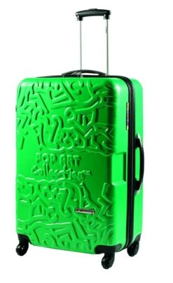 Mavi Maleta Grande Keith Haring Verde Tetris Verde