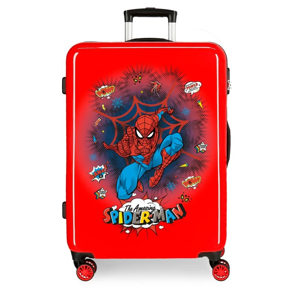 Maleta Mediana 68 Cm 4 Ruedas Rigida Spiderman Pop 10 Maleta Mediana 68 Cm 4 Ruedas Rigida Spiderman Pop - Imagen 8