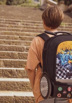 Mochila Escolar Con Ruedas Nikidom Roller Up XL Street Style -Almacenamiento De Viaje 22269