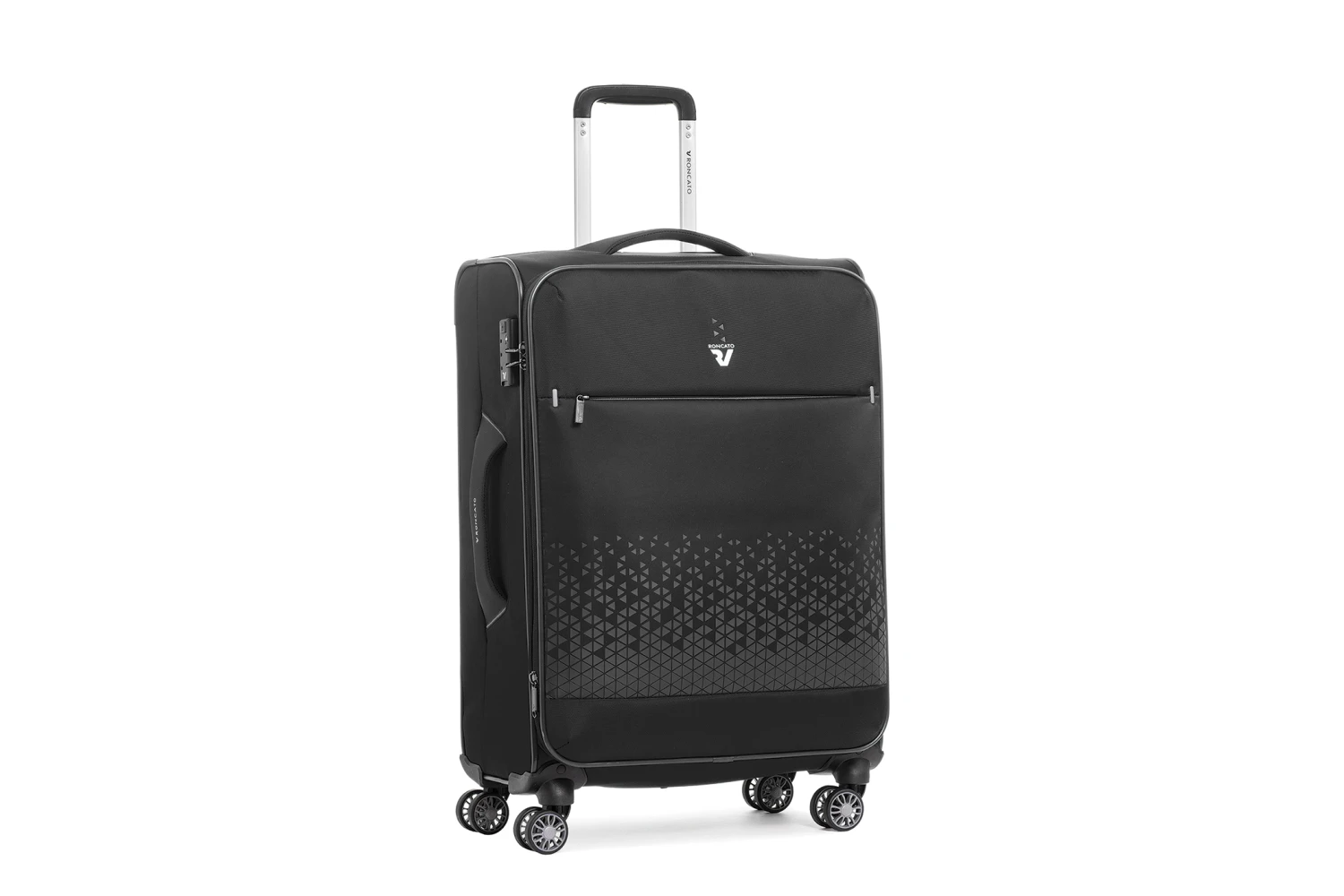 Maleta Mediana 65 Cm 4 Ruedas Exp Roncato Crosslite Negro 3 Maleta Mediana 65 Cm 4 Ruedas Exp Roncato Crosslite Negro