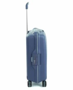 Maleta Trolley Cabina 4 Ruedas Roncato Light Navy -Almacenamiento De Viaje 23172