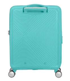 Maleta Cabina 55 Cm 4R Exp American Tourister Soundbox Turquesa (Poolside B -Almacenamiento De Viaje 23598