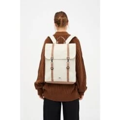 Mochila Lefrik Handy Metal Hook Crudo ( Ecru/Tobacco ) -Almacenamiento De Viaje 24592