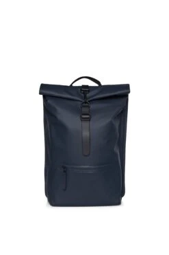 Mochila Roll Top Rucksac Rains Azul Marino (Navy)