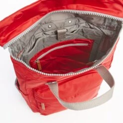 Mochila Roka London Canfield B Mediana Sostenible Nylon Rojo (Cranberry) 10 Mochila Roka London Canfield B Mediana Sostenible Nylon Rojo (Cranberry) -Almacenamiento De Viaje 24947