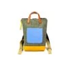 Mochila Daniel Chong Mini Verde Y Bolsillo Azul 2 Mochila Daniel Chong Mini Verde Y Bolsillo Azul -Almacenamiento De Viaje 25035