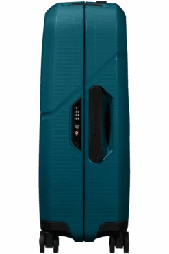 Maleta Cabina 55 Cm 4 Ruedas Samsonite Magnum Eco Petrol Blue -Almacenamiento De Viaje 25878