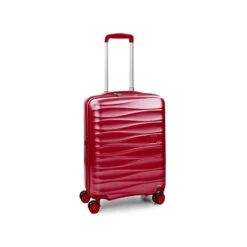 Maleta-Trolley Cabina 55 Cm 4 Ruedas Expandible Roncato Stellar Rosso Scu -Almacenamiento De Viaje 26315