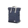 Mochila Roka London Canfield B Pequeña Sostenible Nylon Marino(Midnight)