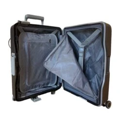 Maleta Cabina 4 Ruedas Anclajes Bienoti-EV 8093 Negro -Almacenamiento De Viaje 26420