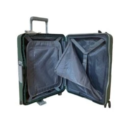 Maleta Cabina 4 Ruedas Anclajes Bienoti-EV 8093 Verde Oscuro 15 Maleta Cabina 4 Ruedas Anclajes Bienoti-EV 8093 Verde Oscuro -Almacenamiento De Viaje 26496