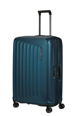 Maleta Grande 75 Cm Exp Samsonite Nuon Mate Azul ( Petrol Blue ) -Almacenamiento De Viaje 27340
