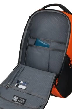 Mochila Ordenador M USB Samsonite Ecodiver Naranja -Almacenamiento De Viaje 27341