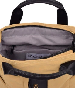 Mochila Grande 2 Asas KCB 2824 Mostaza -Almacenamiento De Viaje 27421