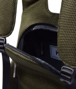 Mochila Pequeña Antirrobo 3D KCB 2363 Verde -Almacenamiento De Viaje 27784