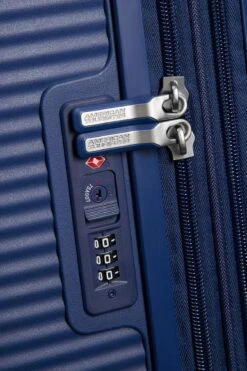 Maleta Grande 77 Cm 4 R Exp American Tourister Soundbox Azul (Midnight Navy 12 Maleta Grande 77 Cm 4 R Exp American Tourister Soundbox Azul (Midnight Navy -Almacenamiento De Viaje 27906