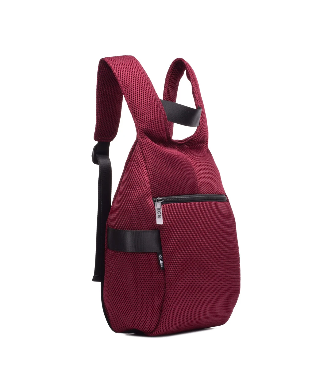 Mochila Pequeña Antirrobo 3D KCB 2363 Vino 4 Mochila Pequeña Antirrobo 3D KCB 2363 Vino - Imagen 2