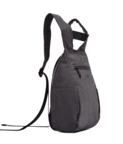 Mochila Pequeña Apertura Trasera KCB 2704 Negro -Almacenamiento De Viaje 28002