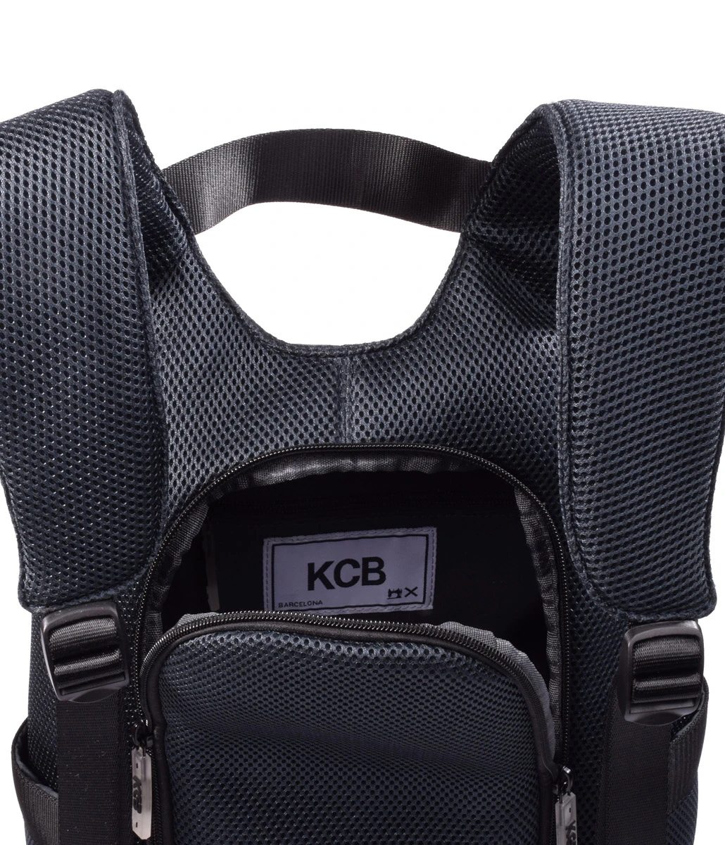 Mochila Pequeña Antirrobo 3D KCB 2363 Azul 8 Mochila Pequeña Antirrobo 3D KCB 2363 Azul - Imagen 6