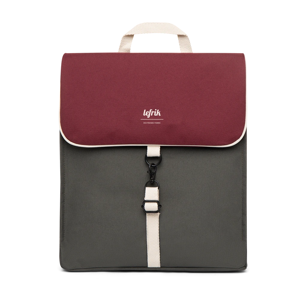 Mochila Lefrik Handy Mini Granate-Kaki (Mao-Garnet) 3 Mochila Lefrik Handy Mini Granate-Kaki (Mao-Garnet)