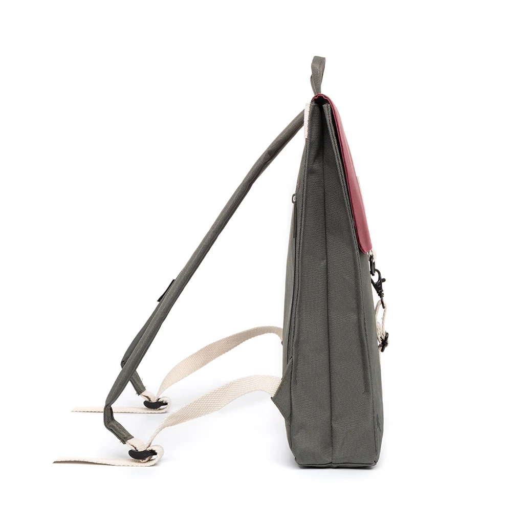 Mochila Lefrik Handy Mini Granate-Kaki (Mao-Garnet) 6 Mochila Lefrik Handy Mini Granate-Kaki (Mao-Garnet) - Imagen 4