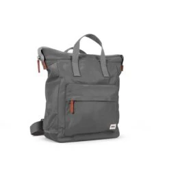 Mochila Roka London Bantry B Mediana Sostenible Nylon Gris (Grafito) 13 Mochila Roka London Bantry B Mediana Sostenible Nylon Gris (Grafito) -Almacenamiento De Viaje 28918