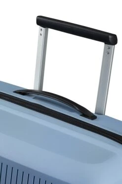 Maleta Grande 77 Cm 4 Ruedas American Tourister Aerostep Gris ( Soho Grey ) -Almacenamiento De Viaje 29070