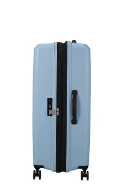 Maleta Grande 77 Cm 4 Ruedas American Tourister Aerostep Gris ( Soho Grey ) -Almacenamiento De Viaje 29080