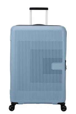 Maleta Grande 77 Cm 4 Ruedas American Tourister Aerostep Gris ( Soho Grey ) -Almacenamiento De Viaje 29092