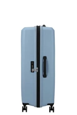 Maleta Grande 77 Cm 4 Ruedas American Tourister Aerostep Gris ( Soho Grey ) -Almacenamiento De Viaje 29106