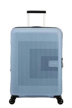 Maleta Mediana 67 Cm 4 Ruedas American Tourister Aerostep Gris (Soho Grey) -Almacenamiento De Viaje 29483
