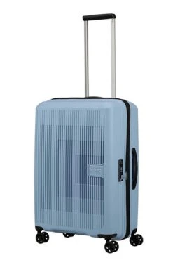 Maleta Mediana 67 Cm 4 Ruedas American Tourister Aerostep Gris (Soho Grey) -Almacenamiento De Viaje 29494