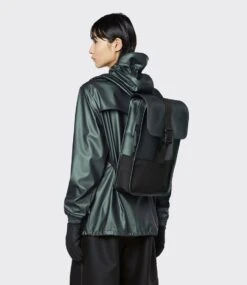 Mochila Buckle Mini Rains Verde Metalizado (Silver Pine) 9 Mochila Buckle Mini Rains Verde Metalizado (Silver Pine) -Almacenamiento De Viaje 29745