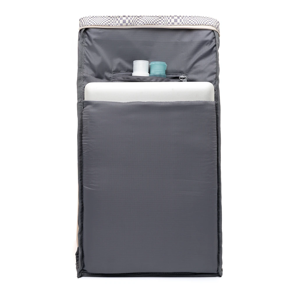 Mochila Roll Mini Lefrik Dibujo Azul (Printed Optic) 5 Mochila Roll Mini Lefrik Dibujo Azul (Printed Optic) - Imagen 3