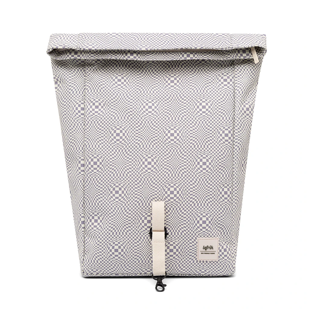 Mochila Roll Mini Lefrik Dibujo Azul (Printed Optic) 4 Mochila Roll Mini Lefrik Dibujo Azul (Printed Optic) - Imagen 2