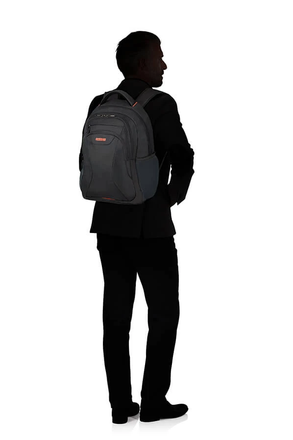 Mochila Ordenador American Tourister A.T.Work 15.6" Negro/Naranja 4 Mochila Ordenador American Tourister A.T.Work 15.6" Negro/Naranja - Imagen 2