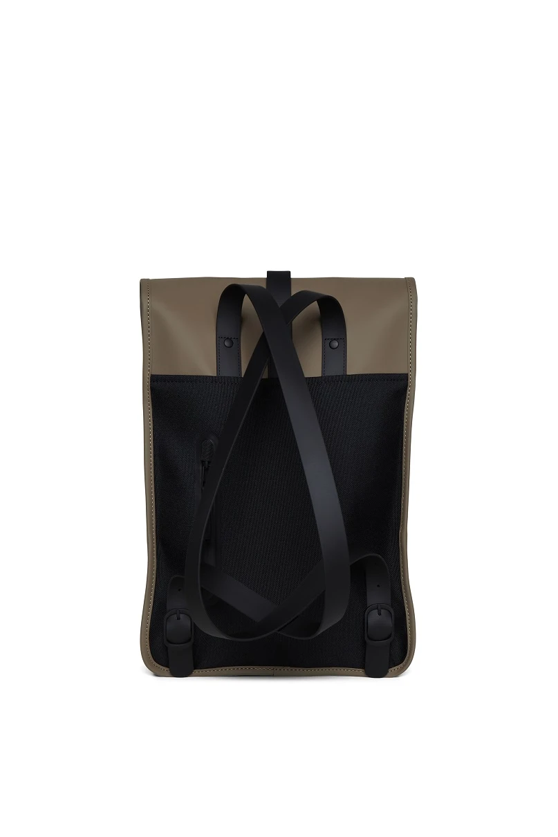 Mochila Rains Mini Marron Claro (Wood) 4 Mochila Rains Mini Marron Claro (Wood) - Imagen 2