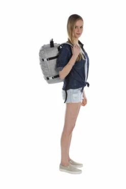 Mochila De Viaje Cabin Zero Classic 28 L. Gris (Ice Grey) -Almacenamiento De Viaje 30709