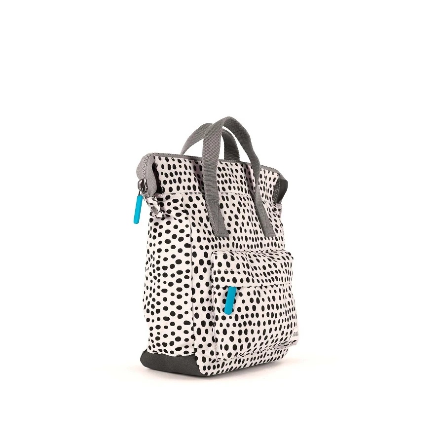 Mochila Roka London Bantry Pequeña Beige Puntos (Dip Dop Print 4 Mochila Roka London Bantry Pequeña Beige Puntos (Dip Dop Print - Imagen 2
