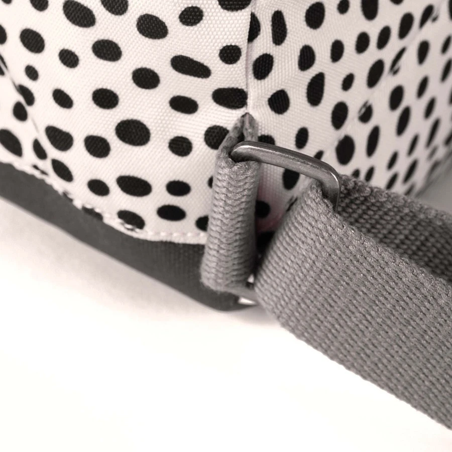 Mochila Roka London Bantry Pequeña Beige Puntos (Dip Dop Print 7 Mochila Roka London Bantry Pequeña Beige Puntos (Dip Dop Print - Imagen 5