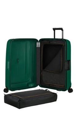 Maleta Grande 75 Cm 4R Anclajes Samsonite Essens Verde (Alpine Green) -Almacenamiento De Viaje 31159